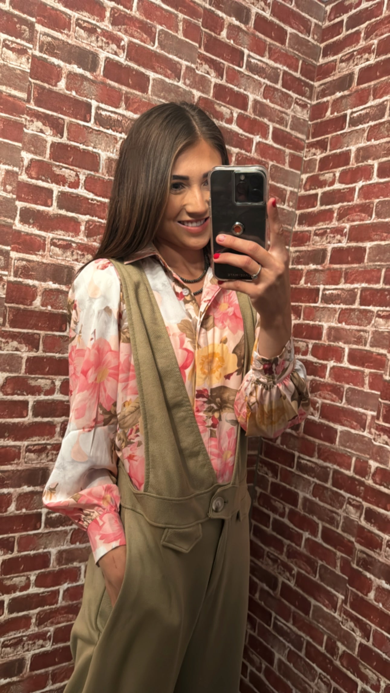 Flora Puff Sleeve Collared Blouse