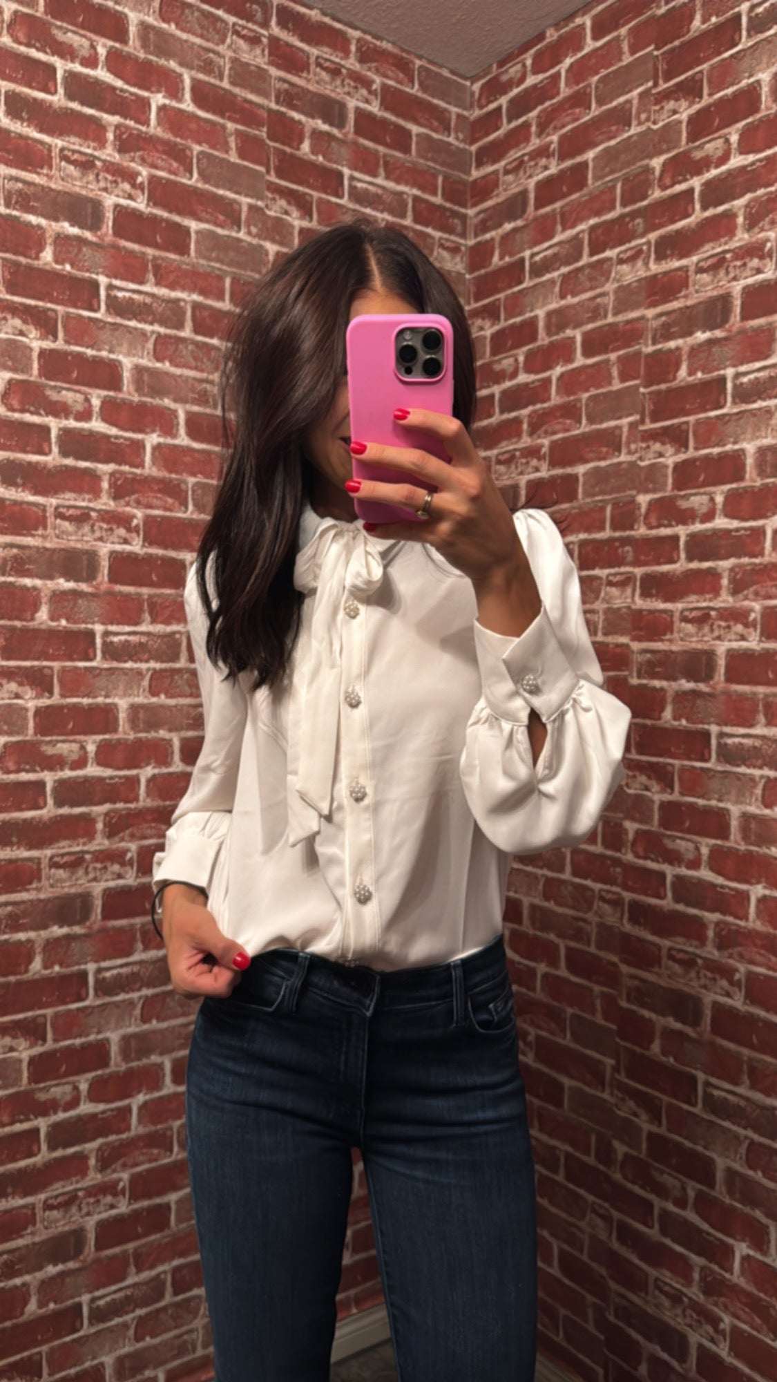 Tillies Collar Tie Top