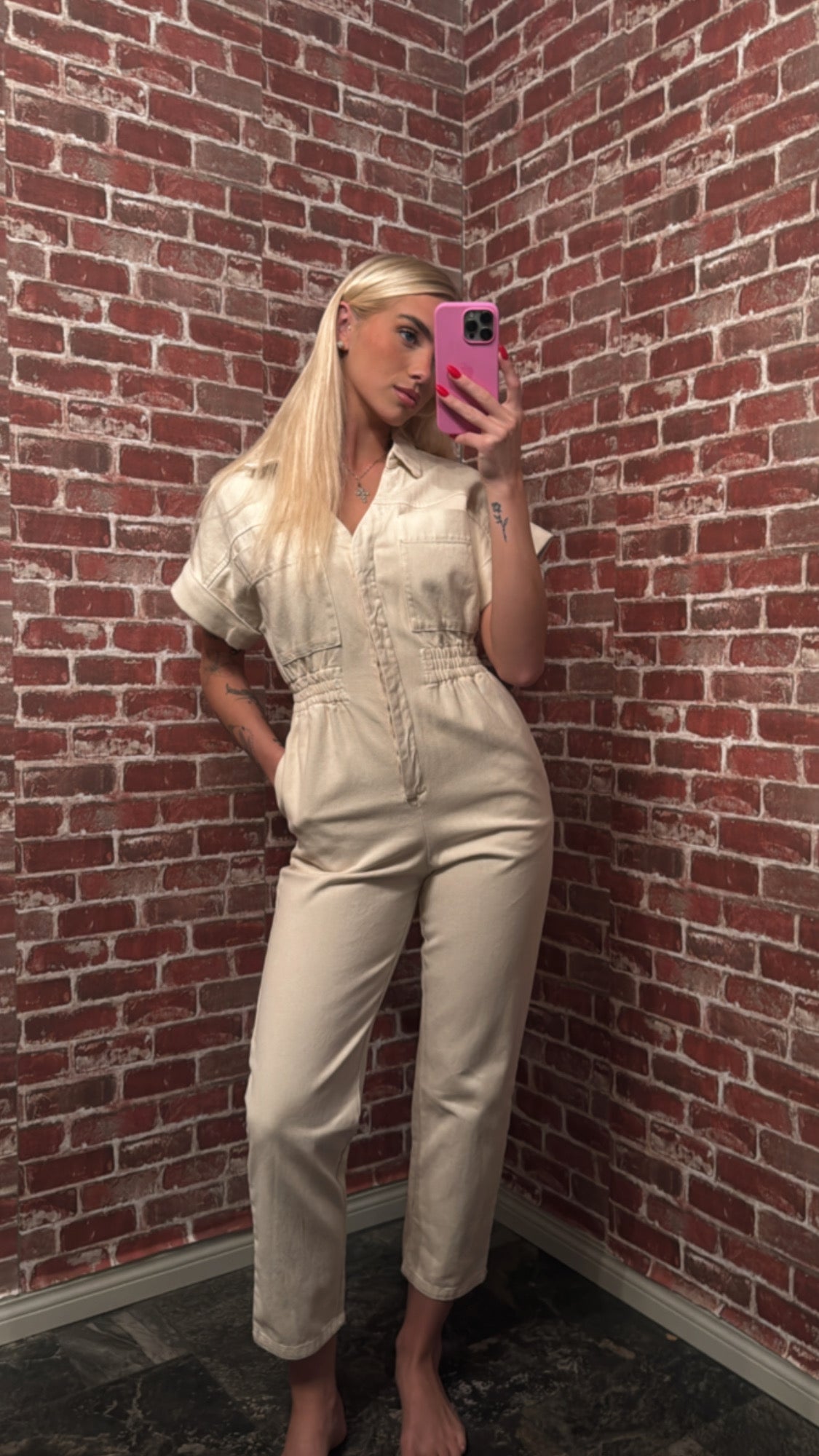 Carmen Short Sleeve Jumpsuit