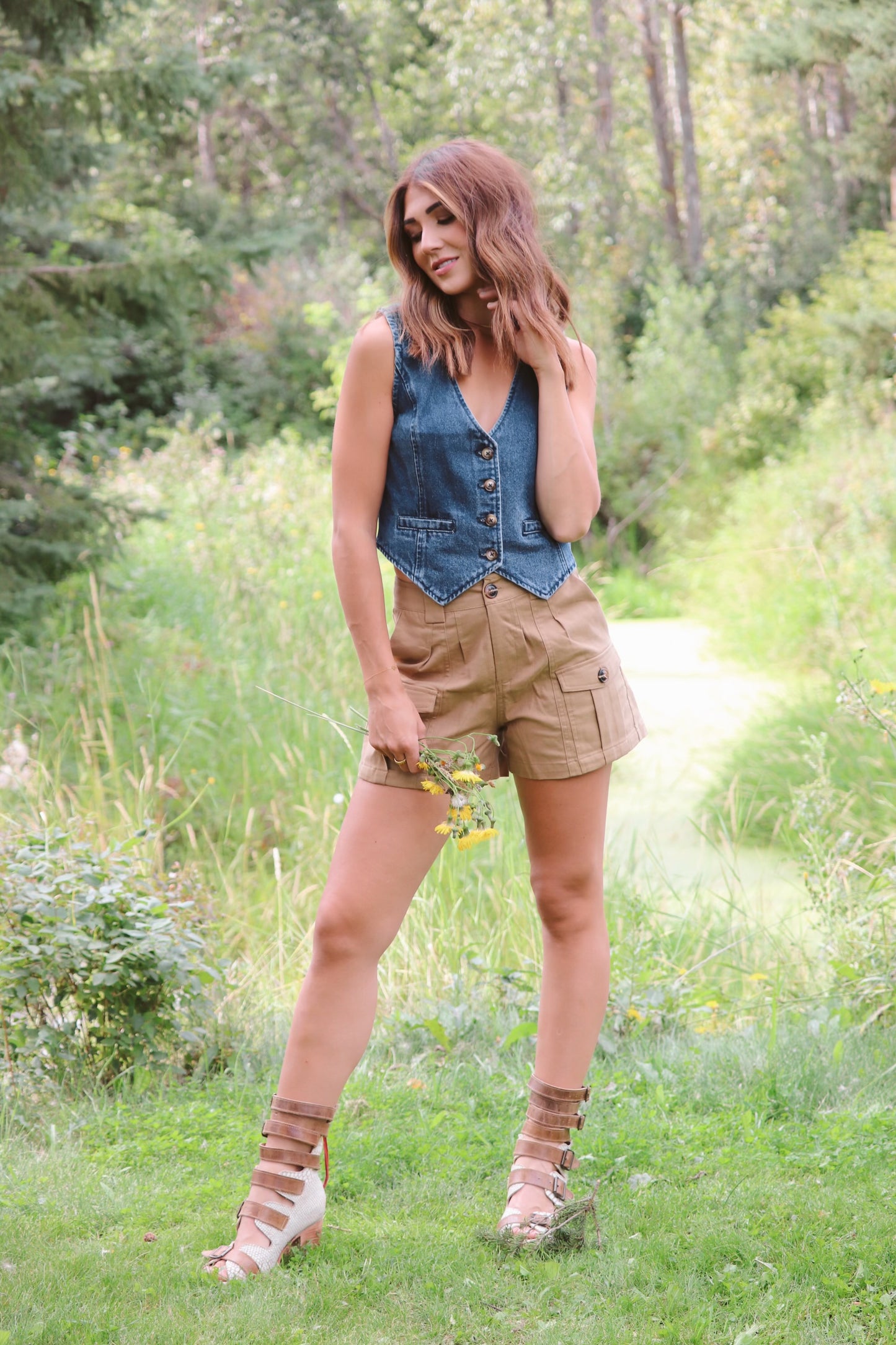 Khaki Carpenter Shorts