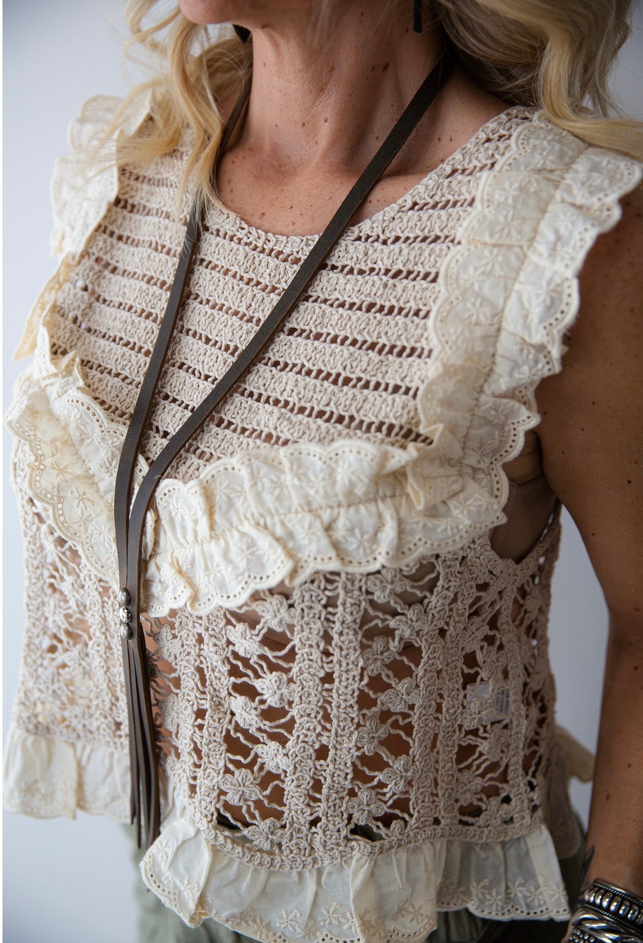 Claras Crochet Top