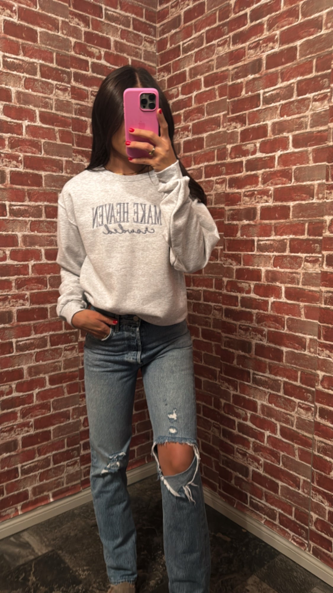 Make Heaven Crowded Sweatshirt
