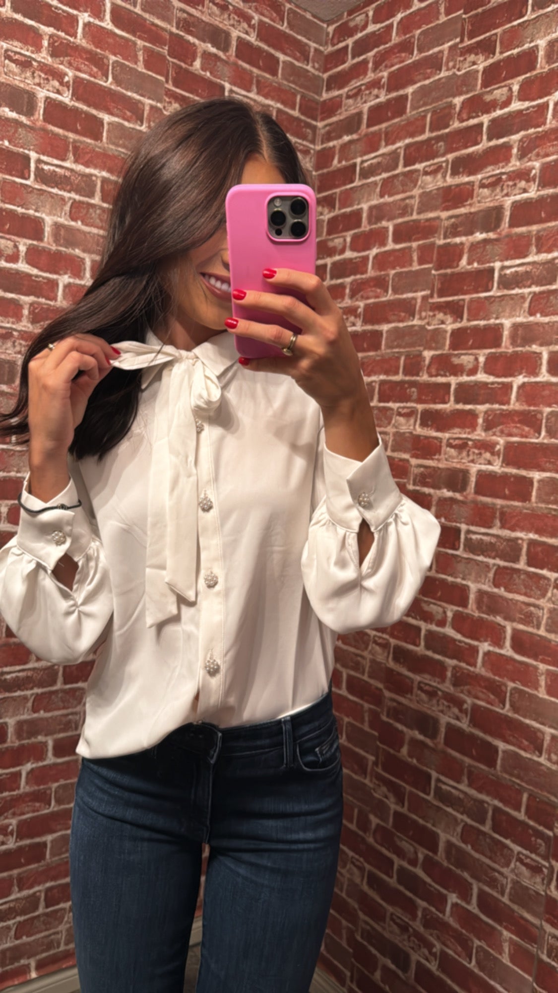 Tillies Collar Tie Top